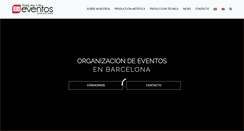 Desktop Screenshot of eventosbarcelona.com