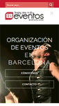 Mobile Screenshot of eventosbarcelona.com